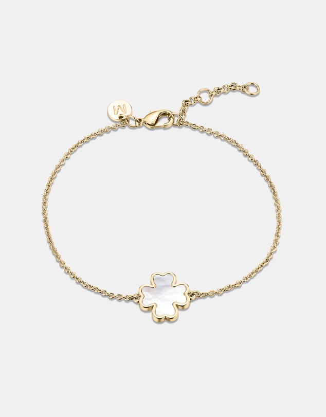 Mestige - Whitehaven Pearl Bracelet - 18K Gold Plated
