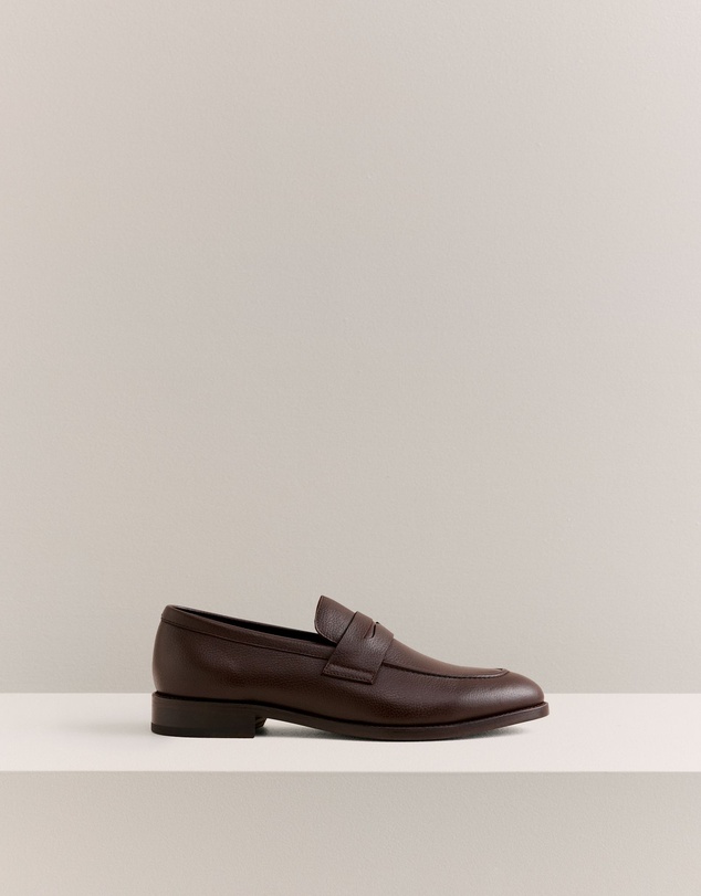 Trenery - Umber Saddle Loafer in Espresso