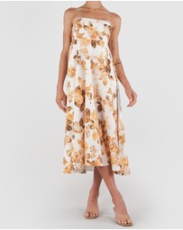 Amelius - Saint Lucia Linen Maxi Dress