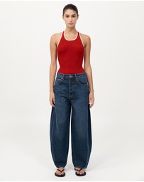 St. Agni - Mid Rise Balloon Jeans