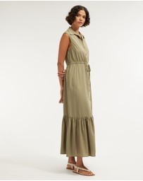 Amelius - Kate Buttoned Maxi Dress