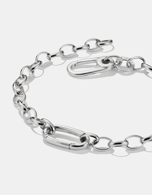 THOMAS SABO - THOMAS SABO Charm bracelet with Connect link Silver