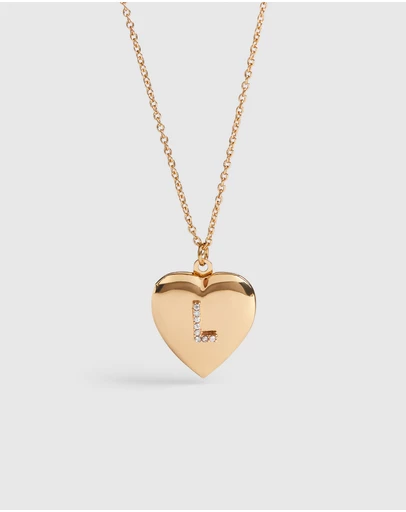 Seed Heritage - Diamante Initial Locket