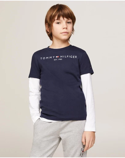 Tommy Hilfiger - Essential Short Sleeve Tee - Kids