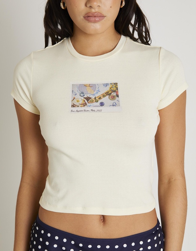 Subtitled - Polaroid From Paris Baby Tee