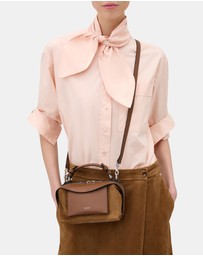 Oroton - Mica Mini Bowler Suede