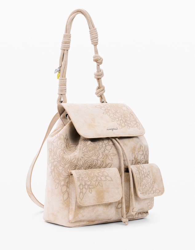 Desigual - Small embroidered backpack