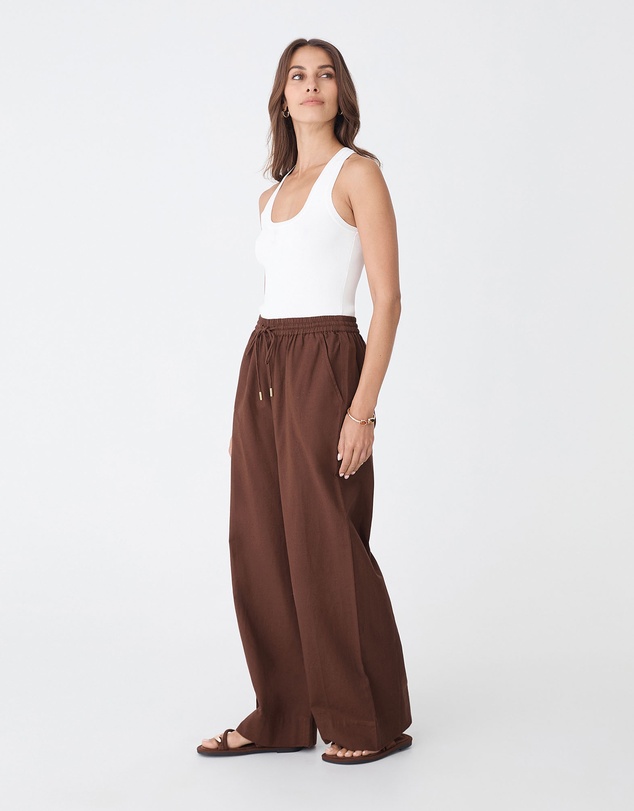 Forcast - Bronte Cotton Drawstring Pants