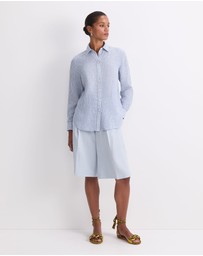 Sportscraft - Dahlia Stripe Linen Shirt
