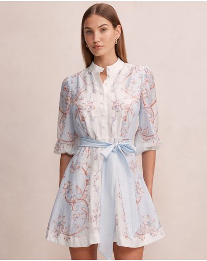 Iced Scroll Floral