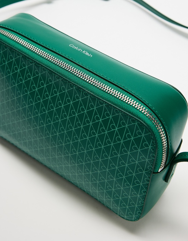 Calvin Klein - Emblem AOP Elongated Camera Bag