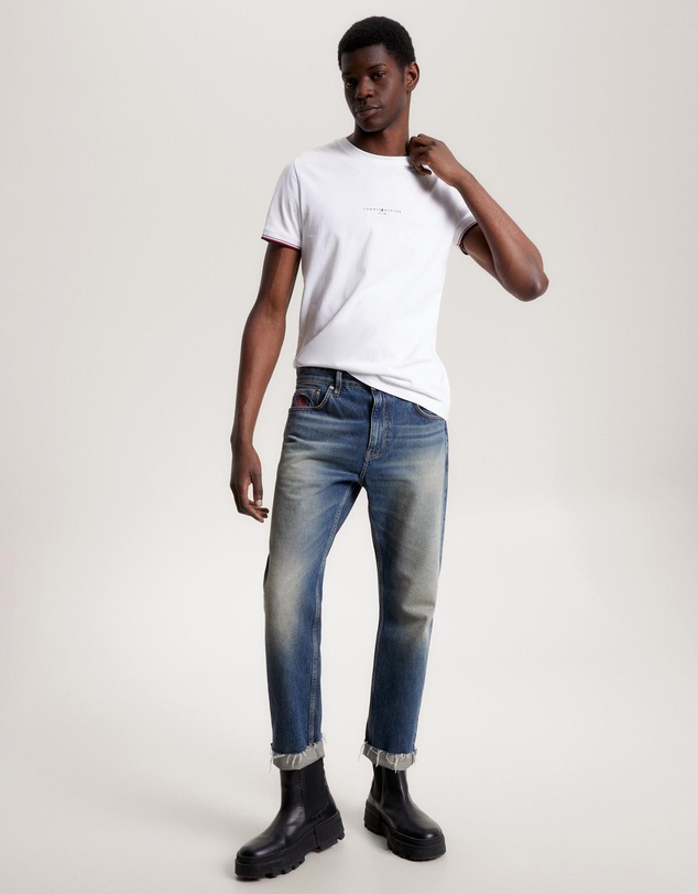 Tommy Hilfiger - Tommy Logo Tipped Tee