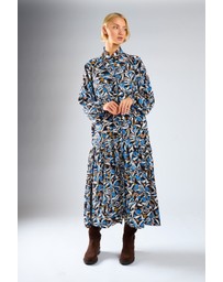 Glamorous - Long Puff Sleeve Midi Dress