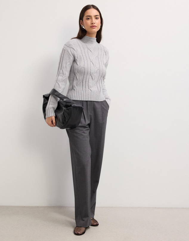 The Fated - Nickson Cable Knit Jumper