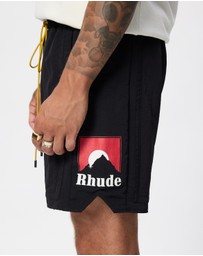 RHUDE - Moonlight Logo Shorts