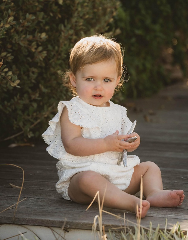 Bebe by Minihaha - Broderie Occasion Bodysuit - Babies