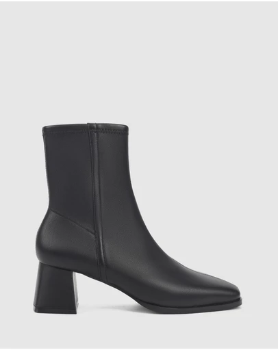 Siren - Noelle Block Heel Ankle Boots