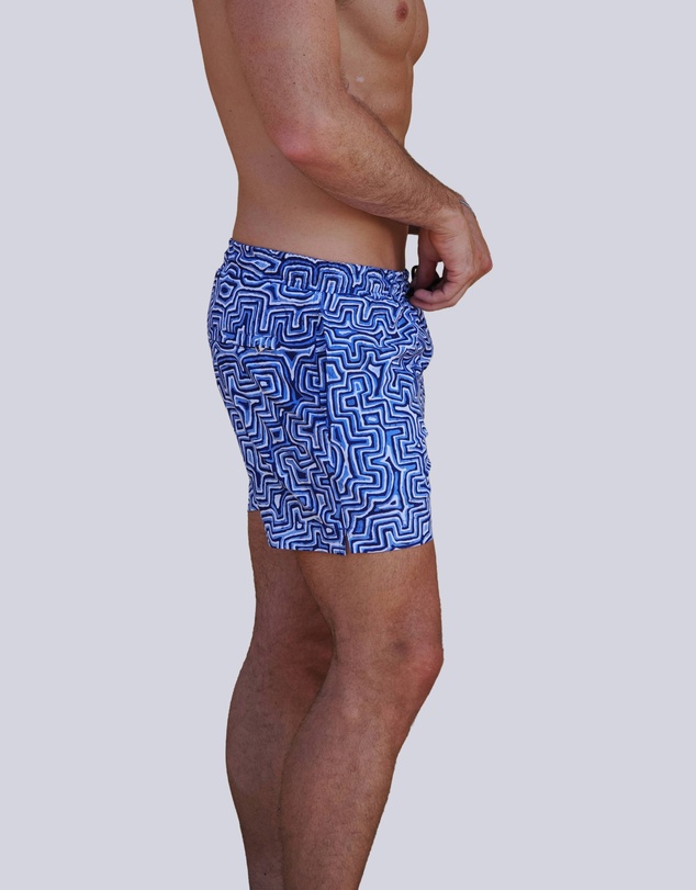 Gali Swimwear - Lukarrara Blue Swim Shorts