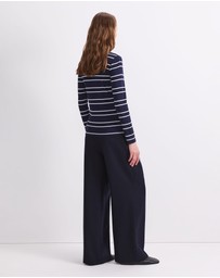 Sportscraft - Lucy Zip Funnel Neck Top