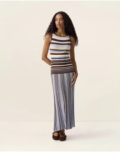 MOS The Label - Selva Knit Midi Dress