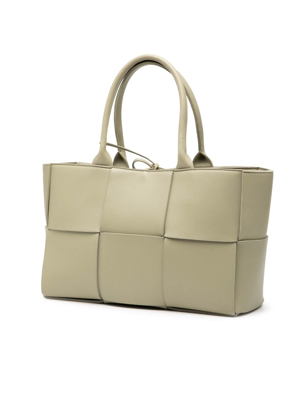 Pre-Loved by Azura Reborn - Pre-Loved Small Nappa Maxi Intrecciato Arco Tote