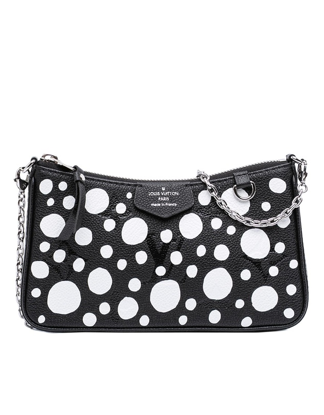 Pre-Loved by Azura Reborn - Pre-Loved Yayoi Kusama Monogram Giant Empreinte Infinity Dots Easy Pouch On Strap