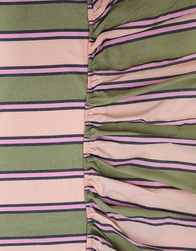 Mosey Me - Carnival Stripe Fitted Sheet