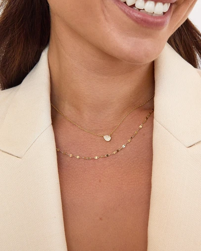The Silver Collective - Linda Necklace Gold