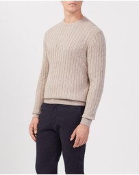 Van Heusen - Cotton Cable Knit Sweater