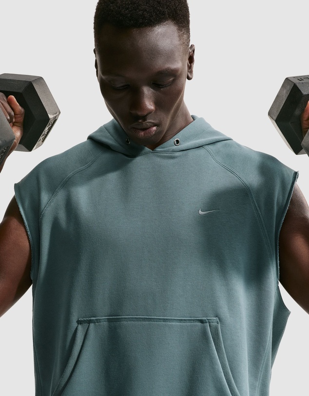 Nike - N.A.C. Dri-FIT Fleece Sleeveless Training Hoodie