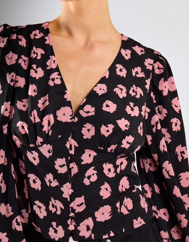 Glamorous - V-neck long sleeves top