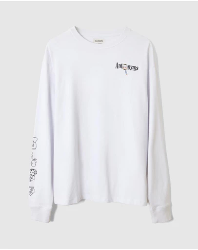 Damson Madder - Antonyms Long Sleeve Graphic Tee
