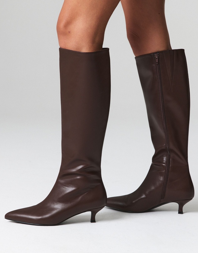Verali - Olive Knee High Boots