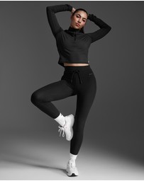 2XU - Flex Crop 1/2 Zip Long Sleeve Top