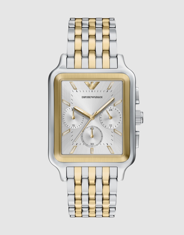 Emporio Armani - Two Tone Chronograph Watch