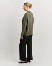 Toorallie - Drop Shoulder Mock Neck