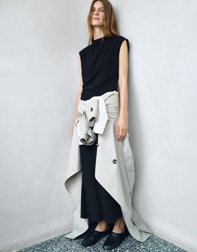 M.N.G - Ruched Midi Dress