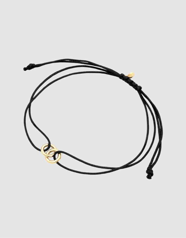 Elli Jewelry - Bracelet Unity Circle 925 Sterling Silver Gold-Plated