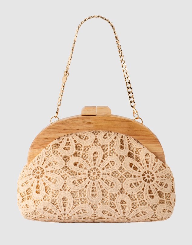 Olga Berg - Bonnie Lace Clutch