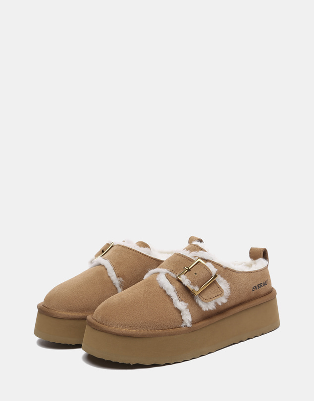 EVERAU - EverAU Ugg Tobias Cow Suede Upper House Shoes