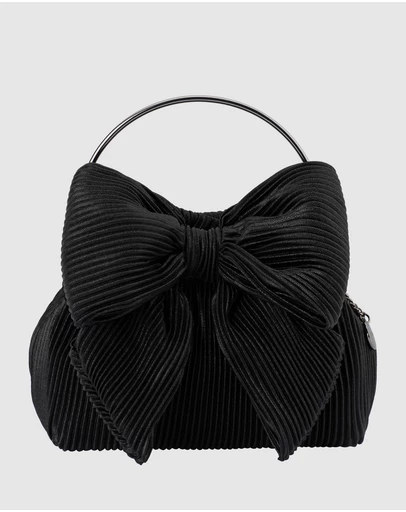 Olga Berg - Elise Pleated Top Handle
