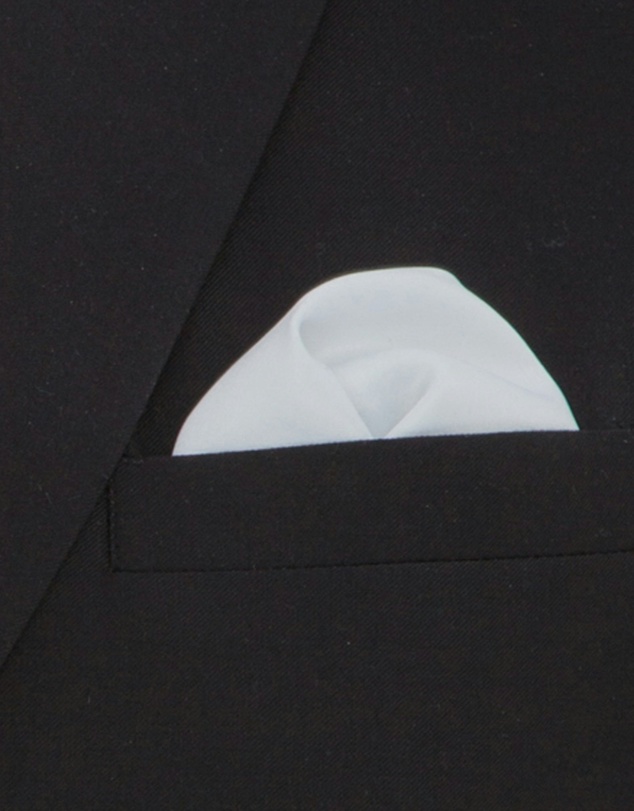yd. - Plain Pocket Square