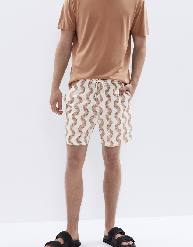 UNISON - Wavy Swim Short