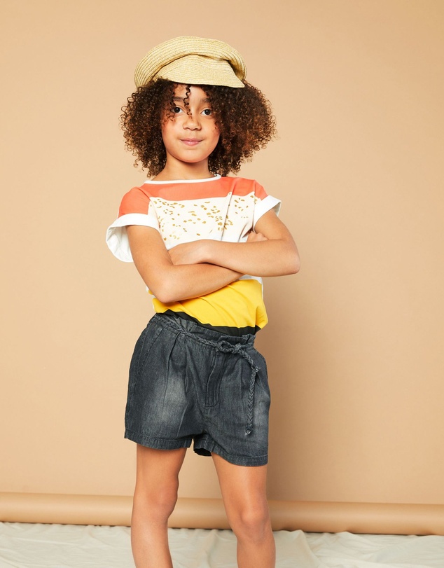 NONO - Sally Soft Denim Shorts - Kids-Teens