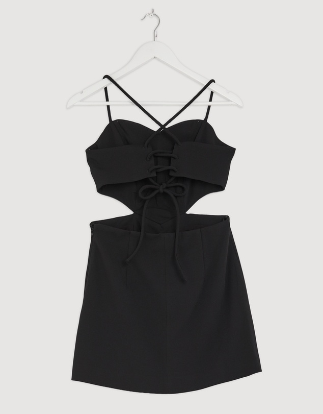 Revibe - Repaired BY JOHNNY. Florence Shift Mini Dress - AU 10