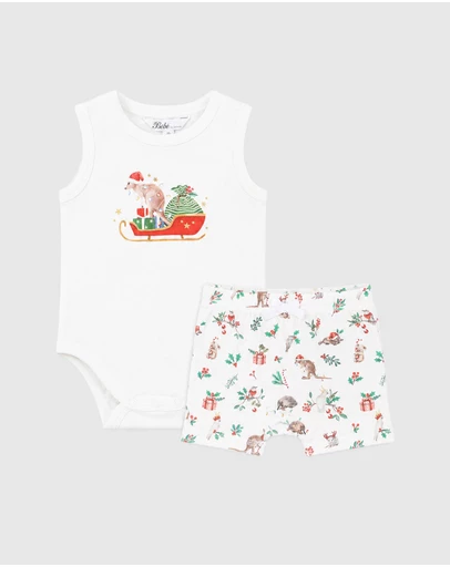 Bebe by Minihaha - Festive Kangaroo Set - Babies