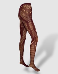 High Heel Jungle - Winona Fishnet Tights