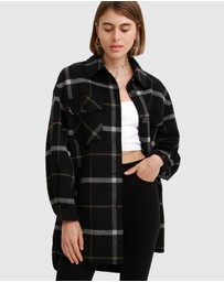 Belle & Bloom - River’s Edge Plaid Shacket