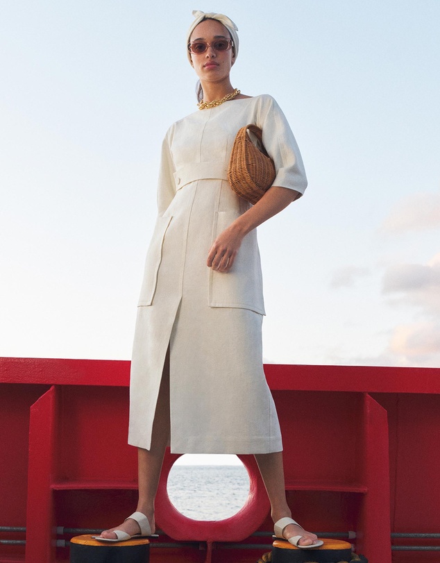 Oroton - Button Detail Dress