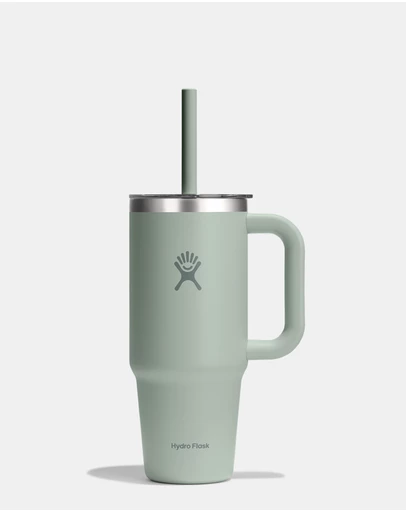 Hydro Flask - 24 Oz Travel Tumbler Clear Lid